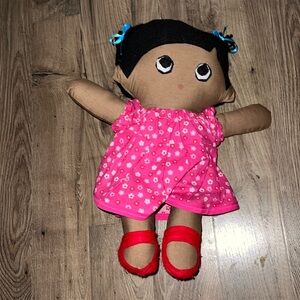 Handcrafted daisy Black baby doll